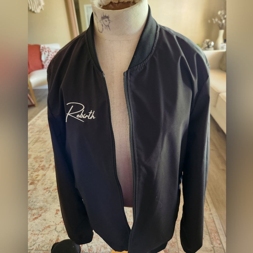 Rebirth Black Jacket Sz S